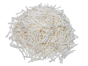 Dentalium vernedei: Assorted Sizes (kg) dentalia, tusk shells