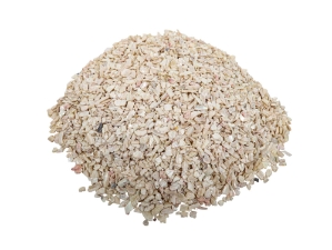 African Abalone Pieces: 5 mm: Bleached White (kg) 