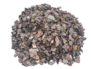 African Abalone Pieces: 6 to 12mm: Copper (kg) 