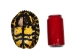 Red Ear Turtle Shell with a Block Pattern 5" to 6" - 227GS-0506B (Y3KRX)