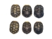Red Ear Turtle Shell with a Block Pattern 6" to 7"  - 227GS-0607B (Y3KR-A1)