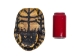 Red Ear Turtle Shell with a Block Pattern 7" to 8" - 227GS-0708B (Y3KR-A3)