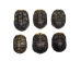 Red Ear Turtle Shell with a Block Pattern 7" to 8" - 227GS-0708B (Y3KR-A3)