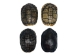 Red Ear Turtle Shell with a Block Pattern 8" to 9" - 227GS-0809B