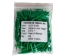 Oil-Painted Dentalium octangulatum: ~0.5" to 1": Green (30 g) - 267-30G-PS-GR (Y2KC13)