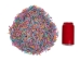 Dyed Dentalium octagulatum: ~0.5" to 1" (kg) - 267-KG-DS (Y3KR-A1)
