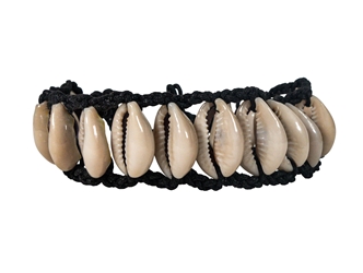 Cowrie Shell Bracelet Style 2 cowry shells