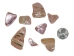 Pink Mussel Shell Pieces: 50g (bag) - 272-50 (Y1MC09)