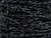 Round Barb Wire Cord 1.5mm x 25m: Black - 297-RW15x25-BK (Y2IC09)
