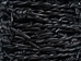Round Barb Wire Cord 1.5mm x 25m: Black - 297-RW15x25-BK (Y2I)