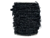 Round Barb Wire Cord 1.5mm x 25m: Black - 297-RW15x25-BK (Y2IC09)