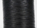 Shiny Round Leather Cord 2.5mm x 100m: Black - 297-SRC25x100-BK (Y1MC07)