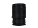 Shiny Round Leather Cord 4mm x 25m: Black - 297-SRC4x25-BK (Y1XC05)
