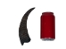 Black Goat Horns: 6" to 8" - 318-1BKM-AS (Y3KRC)