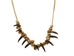 Real Iroquois Coyote Claw Necklace: 10-Claw - 368-610 (Y2K)
