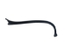 Raccoon Baculum: Small: Black Dyed - 378-05BS (Y2LC02)