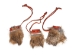 Rabbit Fur Bag: 2" by 2" - 399-22 (Y1IRF)