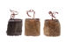 Rabbit Fur Bag: 5" by 5" - 399-55 (Y1IRH)