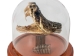 Mounted Rattlesnake Head and Rattle in Dome - 400-RS-58R (Y2LRG)