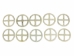 Elk Rawhide Medicine Wheel Base - 414-E (Y1MC13)