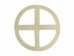 Goat Rawhide Medicine Wheel Base - 414-G (Y1MC13)