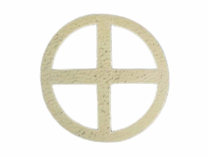 Goat Rawhide Medicine Wheel Base 