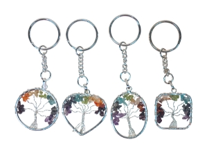 Chakra Tree of Life Keychain 