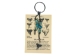 Fossil Shark Tooth Keyring with Card - 42-FST01-AS (Y1XC22)