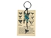 Fossil Shark Tooth Keyring with Card - 42-FST01-AS (9UD4A)