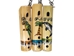 Lacquered Mini Bamboo Flute Whistle Keychain - 42-WF26-AS(9UD2)