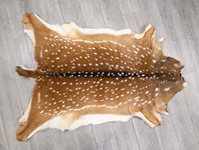 Upholstery Grade Axis Deer Hide: Large 