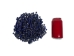 9mm White Heart Beads: Blue (kg) - 489-9-19 (Y1JC07)
