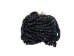 9mm White Heart Beads: Black (kg) - 489-9-25 (Y1JC07)