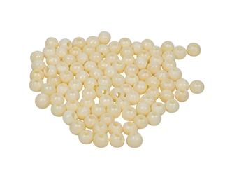 4mm Round Bone Beads (100/box) bone beads