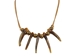Real 5-Claw North American Badger Necklace - 560-705 (Y2K)