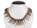Real 20-Claw North American Badger Necklace - 560-720 (Y2HC11)
