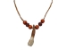 Real 1-Tooth Moose Necklace - 560-Q618 (Y1JC03)
