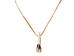 Real 1-Tooth Moose Necklace with No Beads - 560-Q618B (Y1O)