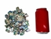 Paua Shell Pieces: Gloss Drilled: Medium (1/4 lb) - 565-TPGDM-4 (Y3M)