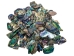 Paua Shell Pieces: Gloss Drilled: Medium (1/4 lb) - 565-TPGDM-4 (Y3LRK)