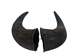 Matching Pair of Large North American Buffalo Horn Caps: #1 Grade - 576-2LM1-AS (9UL2)
