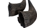 Matching Pair of North American Buffalo Horn Caps: #2 Grade - 576-2M2-AS (9UL3)