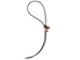 Rattlesnake Head Bolo Tie: Open Mouth - 598-BT60 (8UQ11)