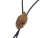 Rattlesnake Head Bolo Tie: Closed Mouth - 598-BT61 (Y1KC01)