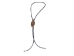 Rattlesnake Head Bolo Tie: Closed Mouth - 598-BT61 (Y1KC01)
