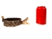1.25" Real Rattlesnake Hat Band with Head &amp; Rattle: Open Mouth: Black Leather Backing - 598-HB204-BK (Y2LRE)