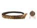0.5" Real Rattlesnake Hat Band with Rattle and Rattle Pin: Black Leather Backing - 598-HB205P2-BK (Y2L)