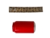 Real Rattlesnake Wristband: 8" x 1.25" - 598-J10-08x150 (Y2KC20)