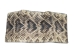 Real Eastern Diamondback Rattlesnake Skin Trifold Wallet: Black & White - 598-W213BW (Y2LC02)