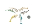 Rubber Shark Pencil Topper (6/bag) - 649-G11062101 (Y1ERH)